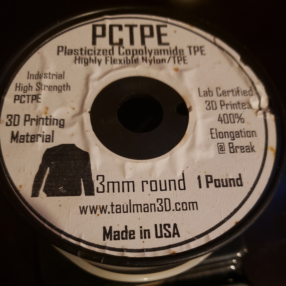 Taulman3D PCTPE 3D Printing Material